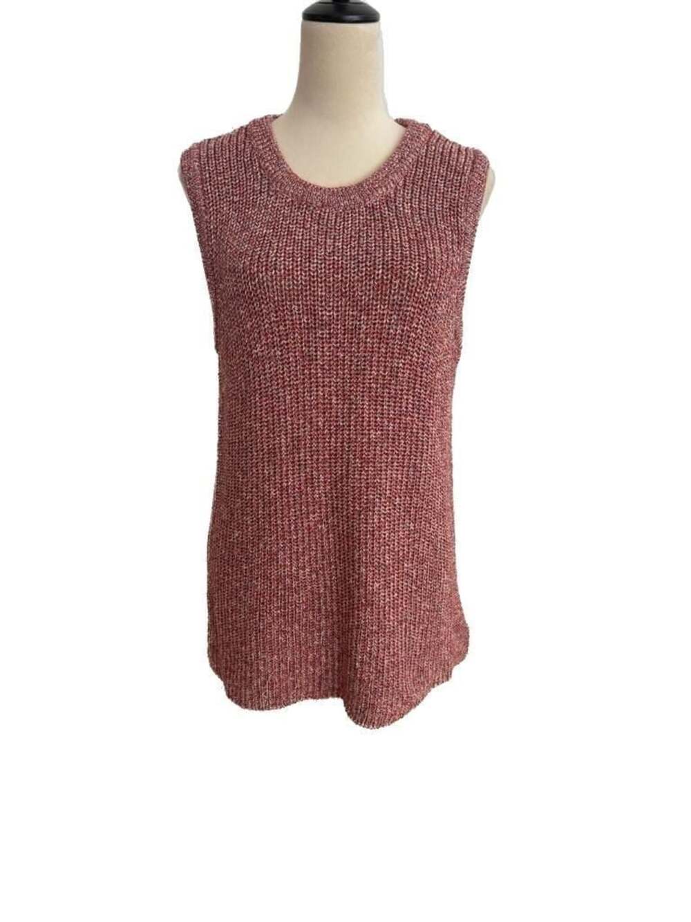 Ella Moss Ladies' Ribbed Knit Sleeveless Sweater Tank F31